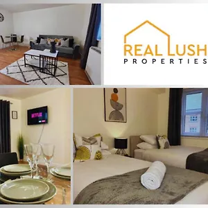  Apartment Real Lush Properties-1 Bed Greenwich Apartment, London, Sleeps 6